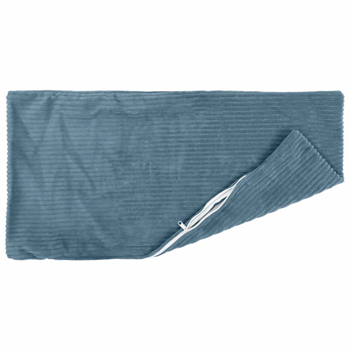 vidaXL Poszewka na poduszkę 2 pcs HEERLEN niebieski 50 x 75 cm sztruks