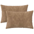 vidaXL Poszewka na poduszkę 2 pcs HEERLEN Ciemnoszary 50 x 75 cm