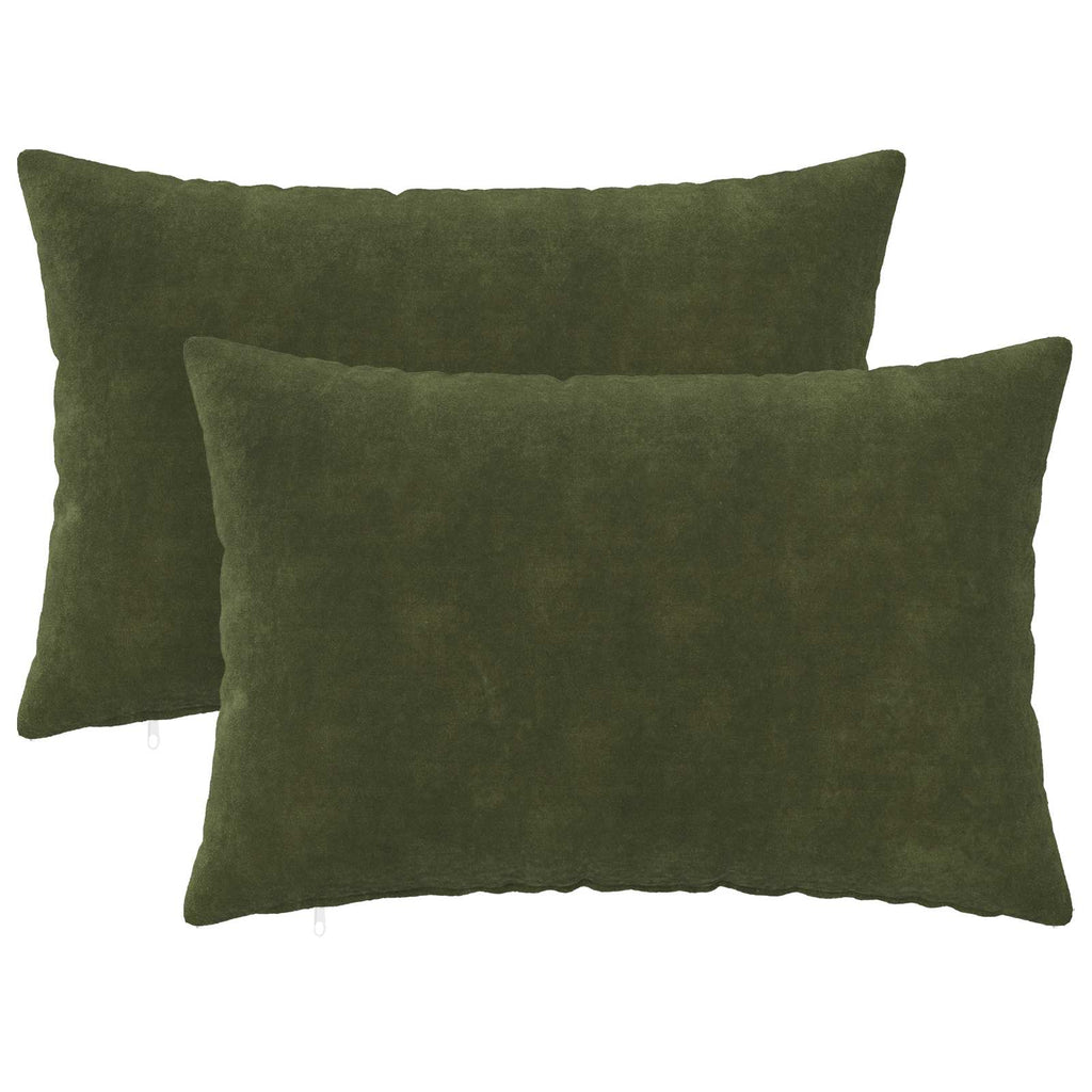 vidaXL Poszewka na poduszkę 2 pcs HEERLEN zielony 50 x 75 cm