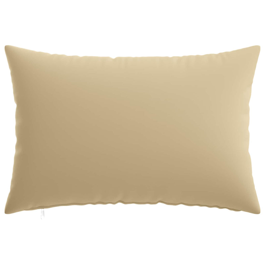 vidaXL Poszewka na poduszkę 2 pcs HEERLEN Beżowy 50 x 75 cm Poliester