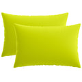 vidaXL Poszewka na poduszkę 2 pcs HEERLEN Jasnozielony 50 x 75 cm