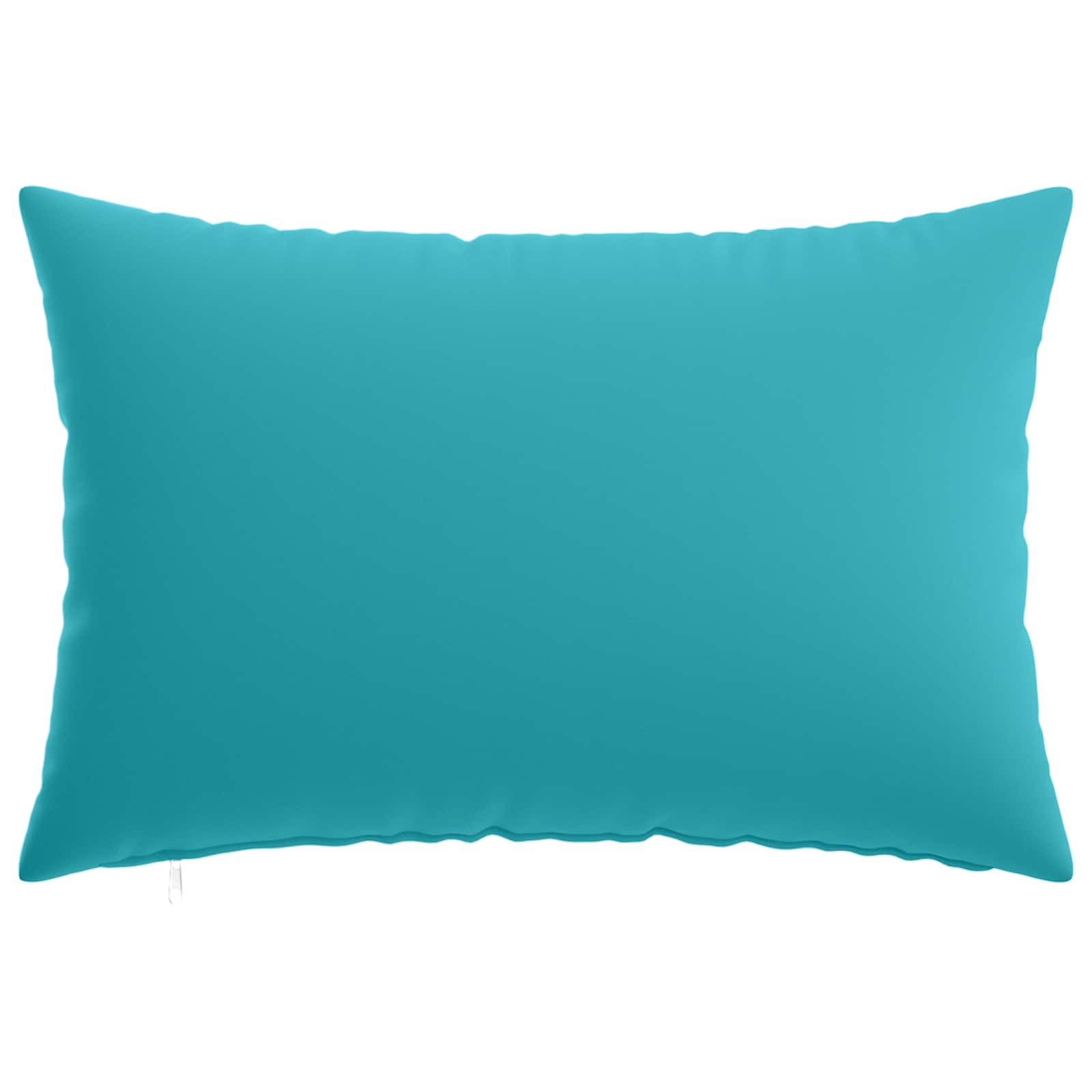 vidaXL Poszewka na poduszkę 2 pcs HEERLEN Turkusowy 50 x 75 cm