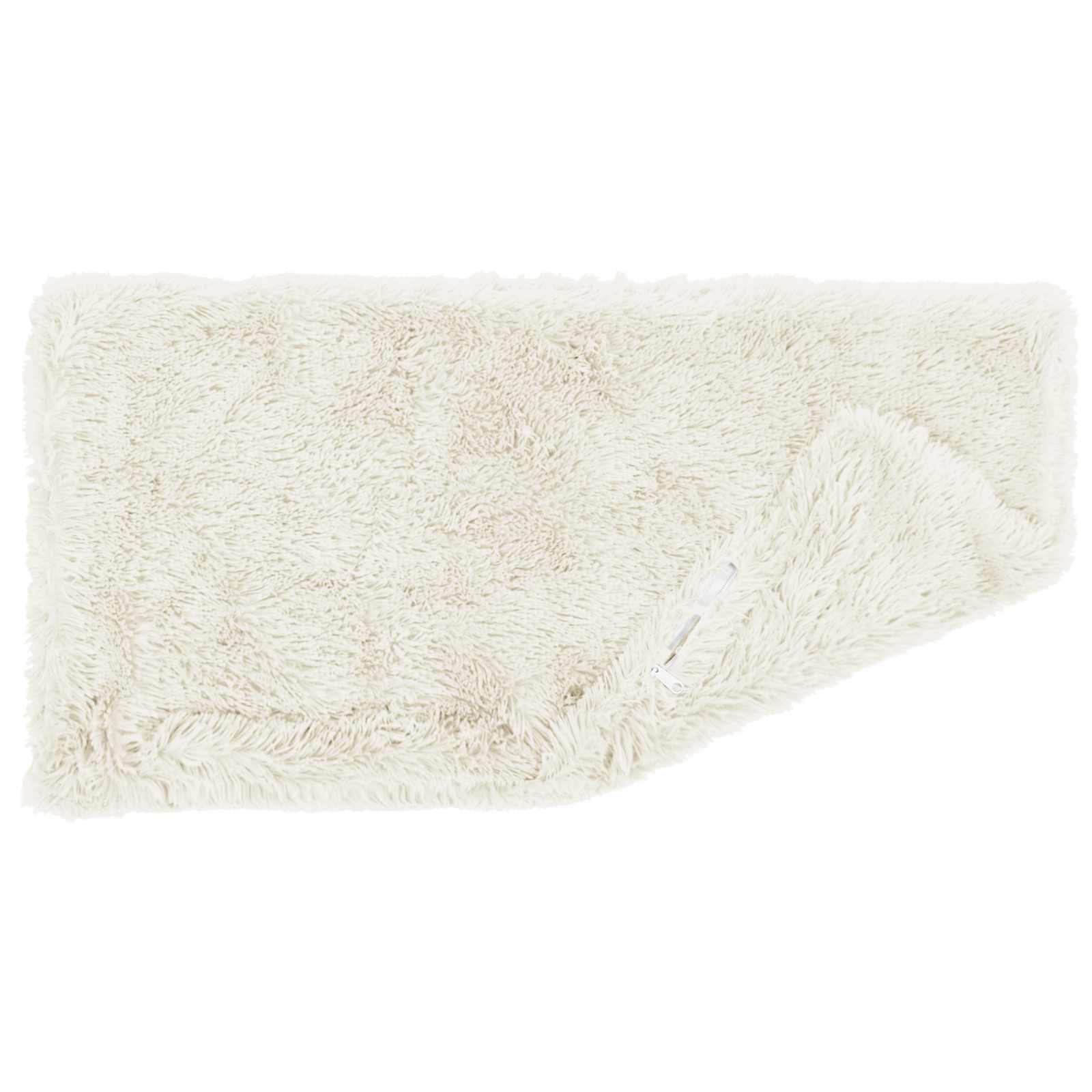 vidaXL Poszewka na poduszkę 2 pcs HEERLEN Biały 50 x 75 cm Fleece PV