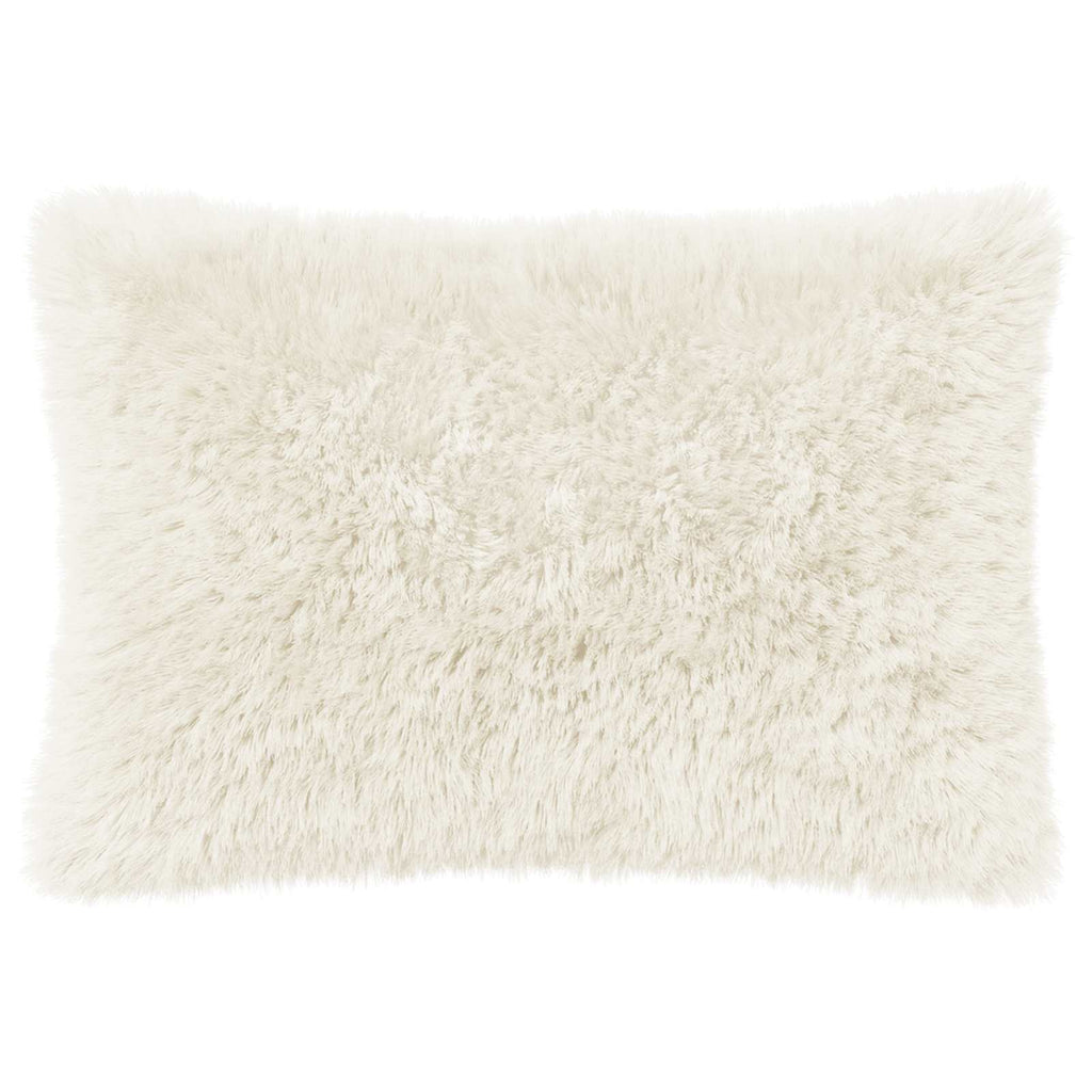 vidaXL Poszewka na poduszkę 2 pcs HEERLEN Biały 50 x 75 cm Fleece PV