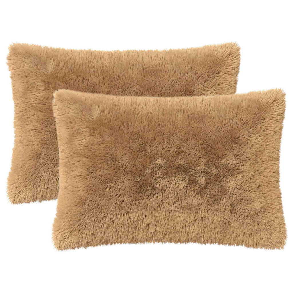 vidaXL Poszewka na poduszkę 2 pcs HEERLEN Ciemnoszary 50 x 75 cm