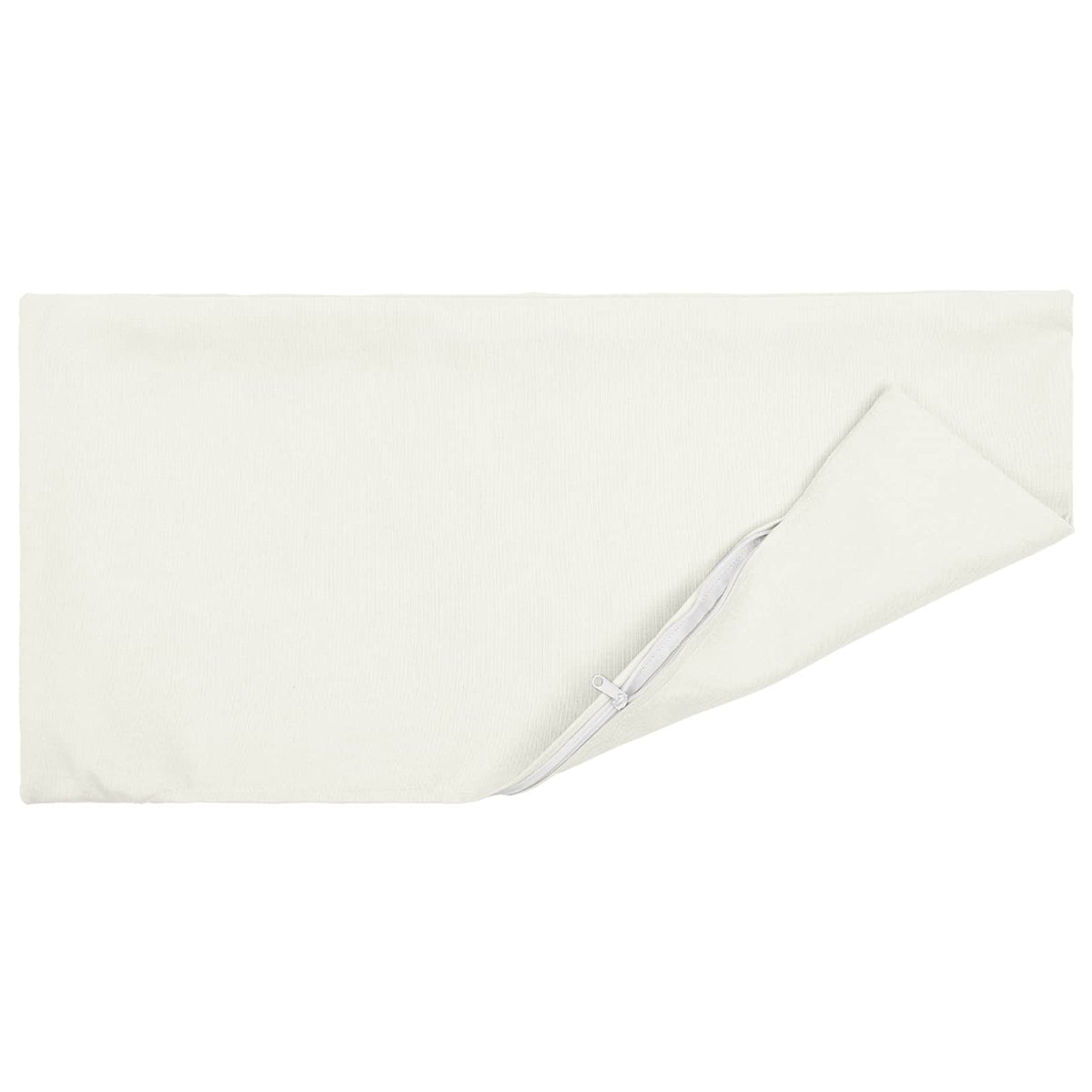 vidaXL Poszewka na poduszkę 6 szt. HEERLEN Biały 50 x 80 cm tkanina