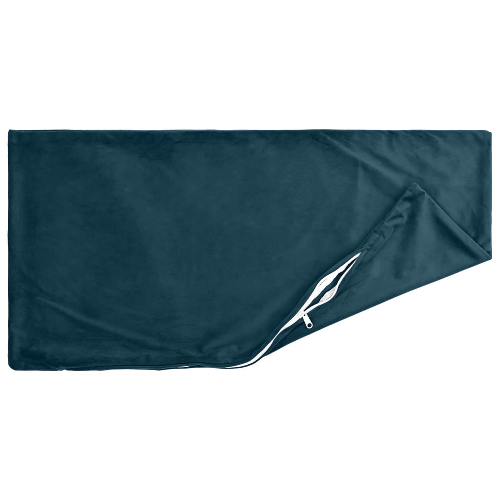 vidaXL Poszewka na poduszkę 6 pcs HEERLEN niebieski 50 x 80 cm Welur