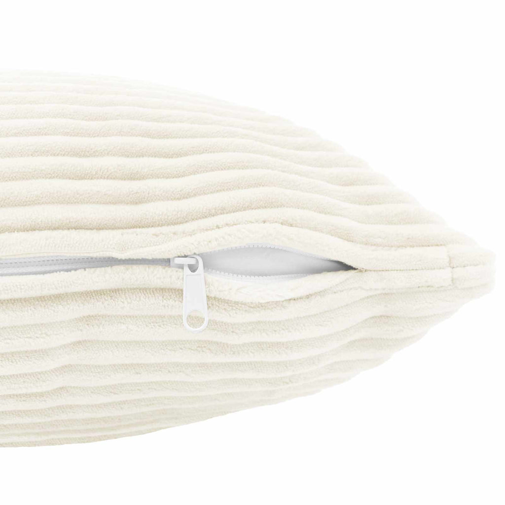 vidaXL Poszewka na poduszkę 6 pcs HEERLEN kremowy 50 x 80 cm sztruks