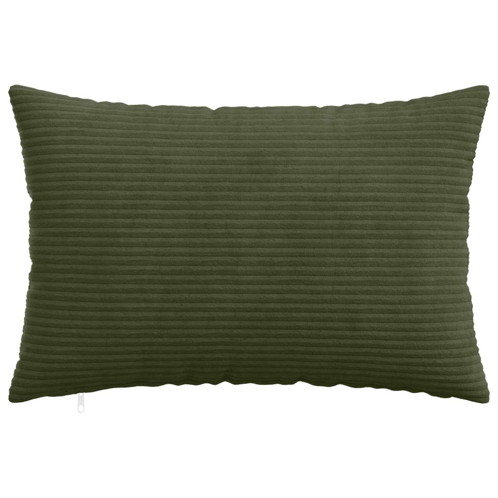 vidaXL Poszewka na poduszkę 2 pcs HEERLEN zielony 50 x 80 cm sztruks