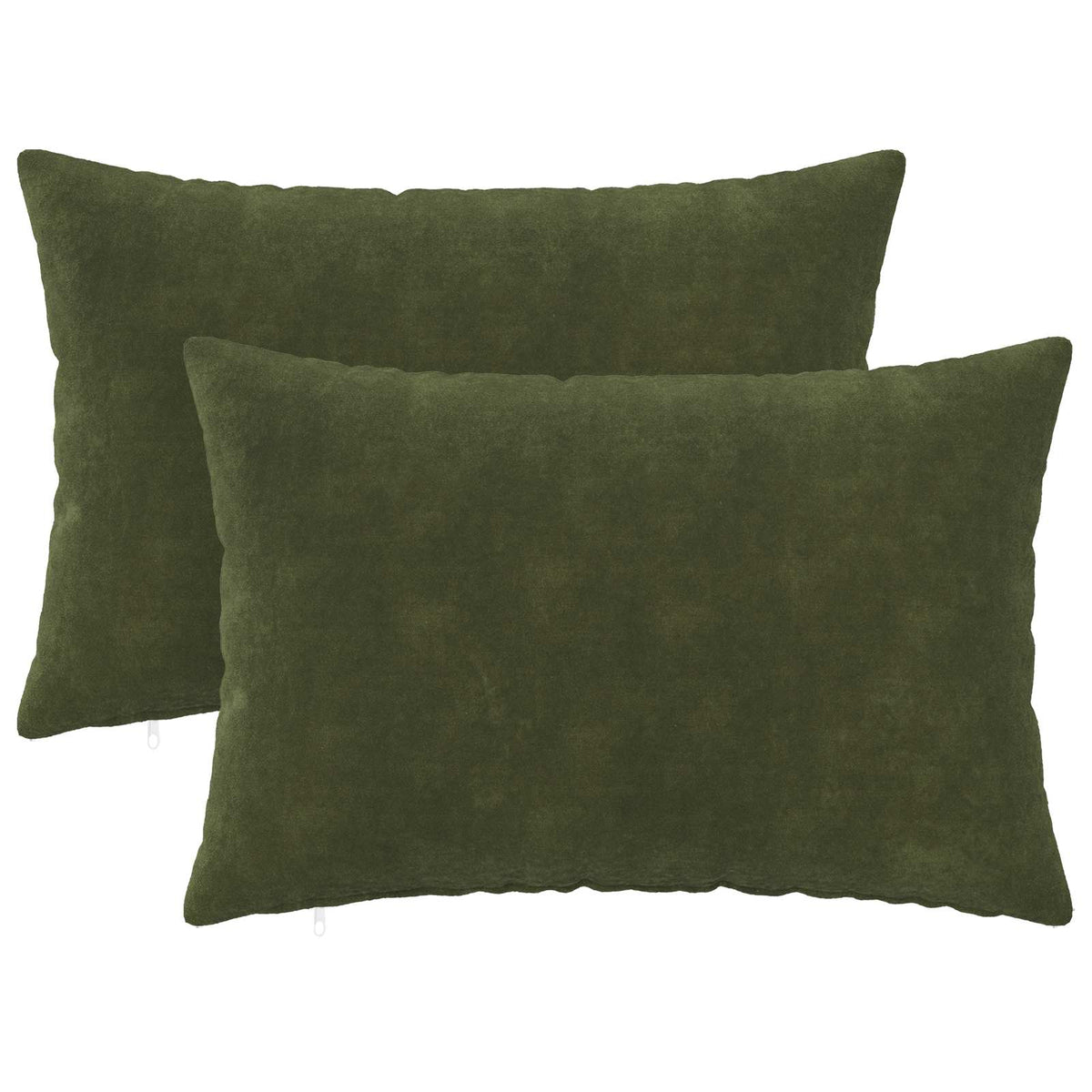 vidaXL Poszewka na poduszkę 2 pcs HEERLEN zielony 50 x 80 cm