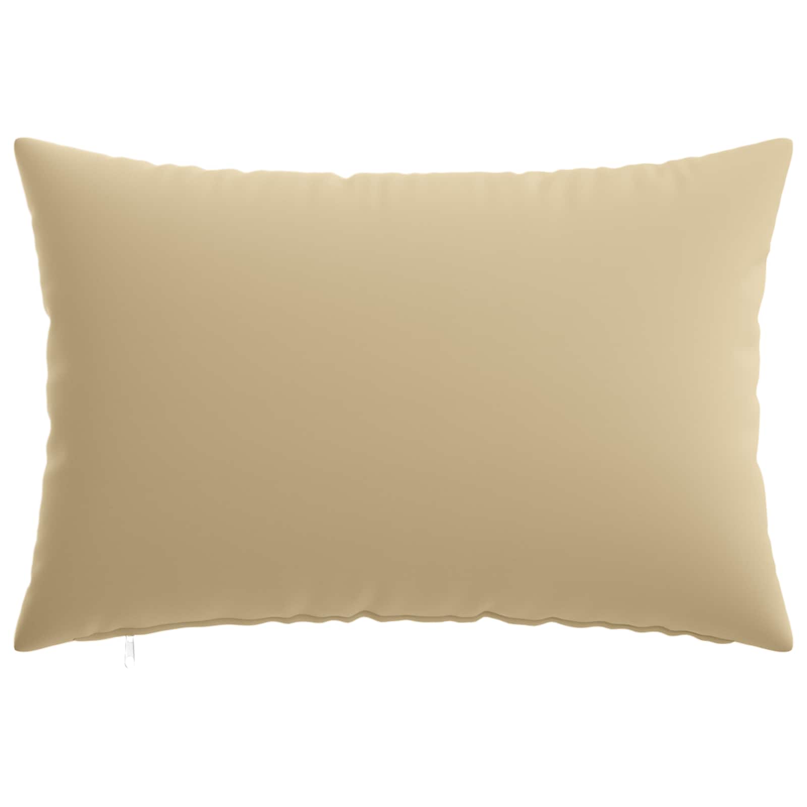 vidaXL Poszewka na poduszkę 6 pcs HEERLEN Beżowy 50 x 80 cm Poliester