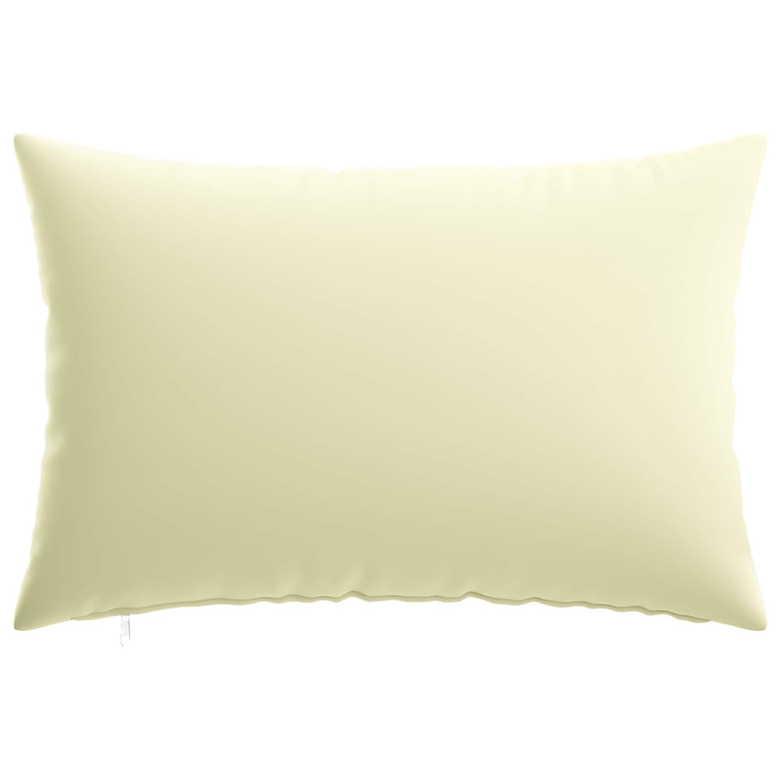 vidaXL Poszewka na poduszkę 6 pcs HEERLEN kremowy 50 x 80 cm Poliester