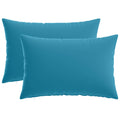 vidaXL Poszewka na poduszkę 2 pcs HEERLEN Jasnoniebieski 50 x 80 cm