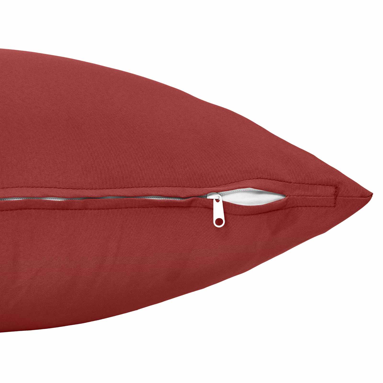 vidaXL Poszewka na poduszkę 2 pcs HEERLEN Czerwone wino 50 x 80 cm