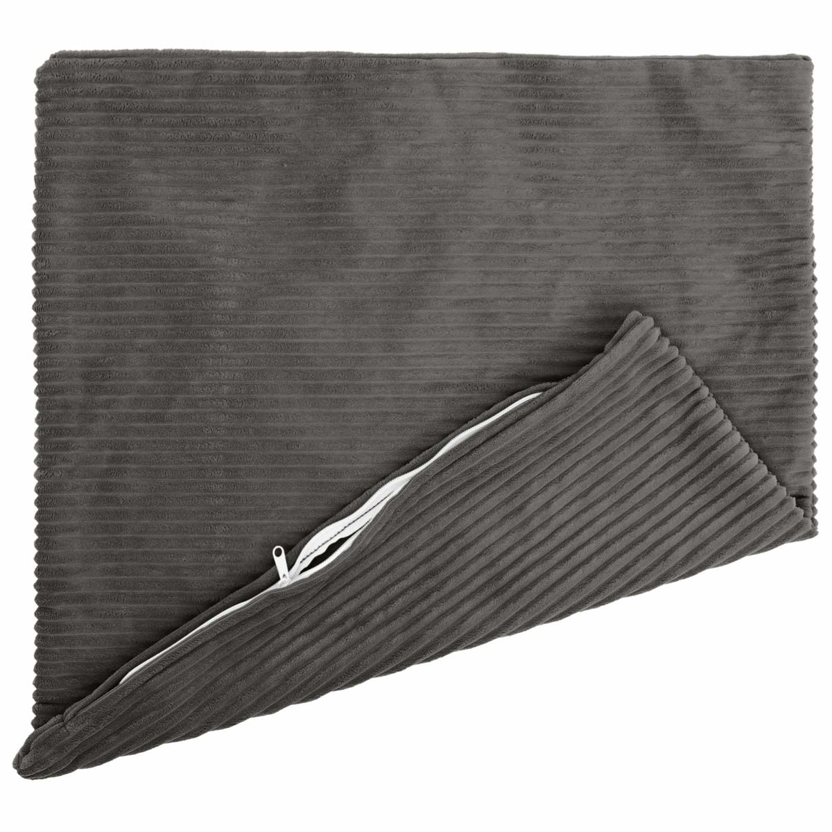 vidaXL Poszewka na poduszkę 6 pcs HEERLEN ciemnoszary 55 x 55 cm