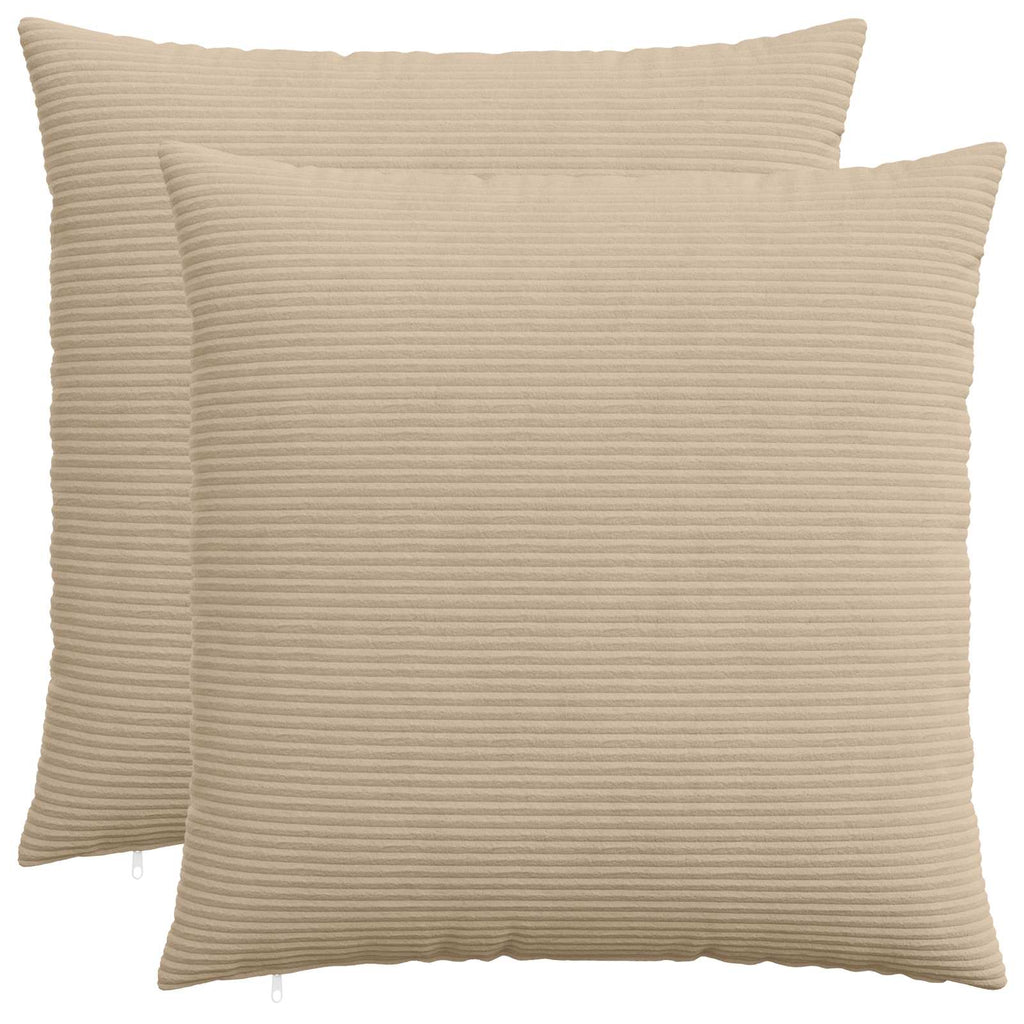 vidaXL Poszewka na poduszkę 2 pcs HEERLEN Ciemnoszary 55 x 55 cm