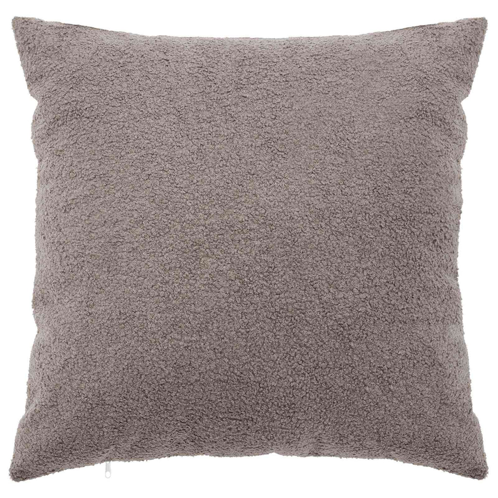 vidaXL Poszewka na poduszkę 6 pcs HEERLEN jasnoszary 55 x 55 cm Bouclé