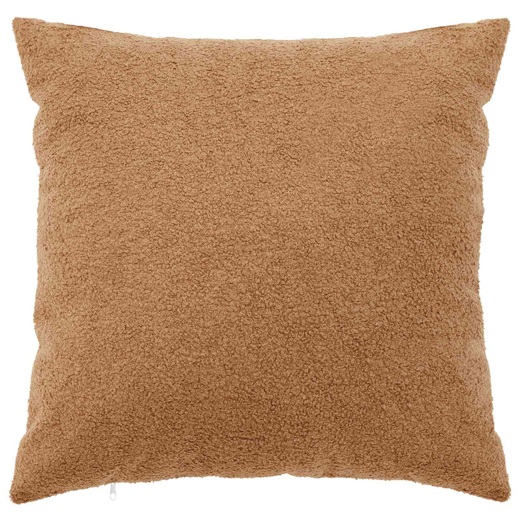 vidaXL Poszewka na poduszkę 6 pcs HEERLEN Beżowy 55 x 55 cm Bouclé