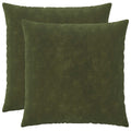 vidaXL Poszewka na poduszkę 2 pcs HEERLEN zielony 55 x 55 cm
