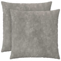 vidaXL Poszewka na poduszkę 2 pcs HEERLEN jasnoszary 55 x 55 cm
