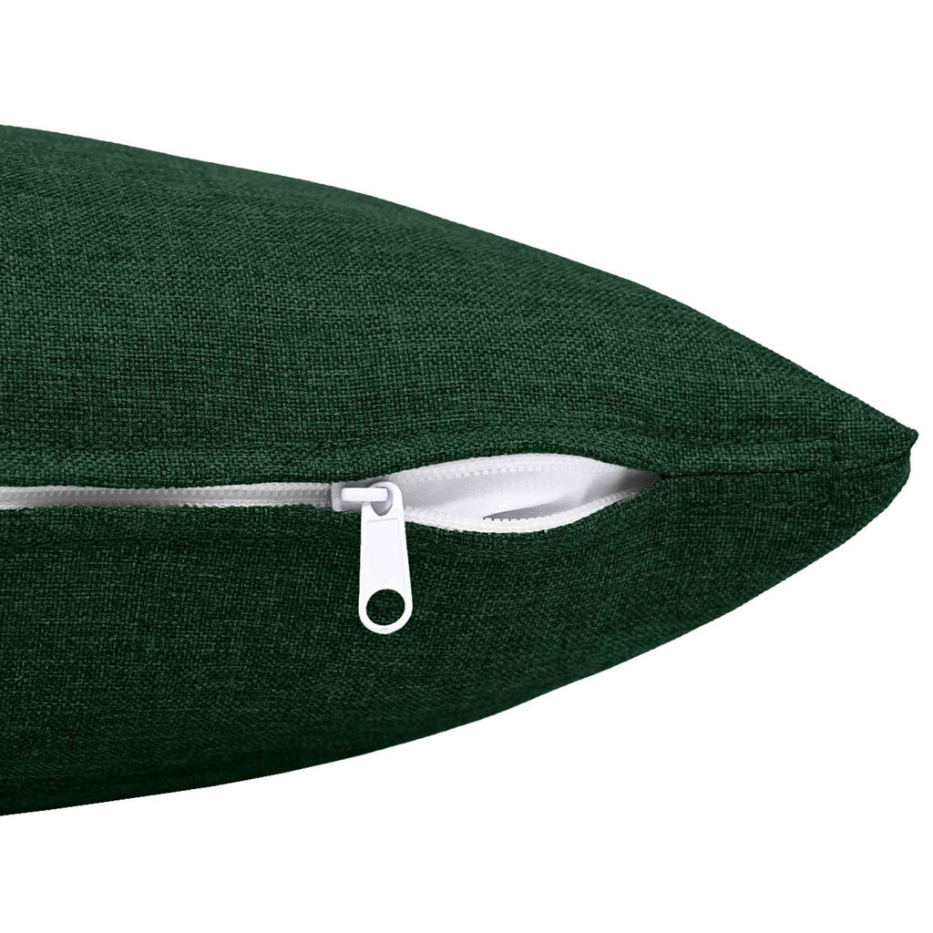 vidaXL Poszewka na poduszkę 6 szt. HEERLEN Ciemnozielony 60 x 60 cm