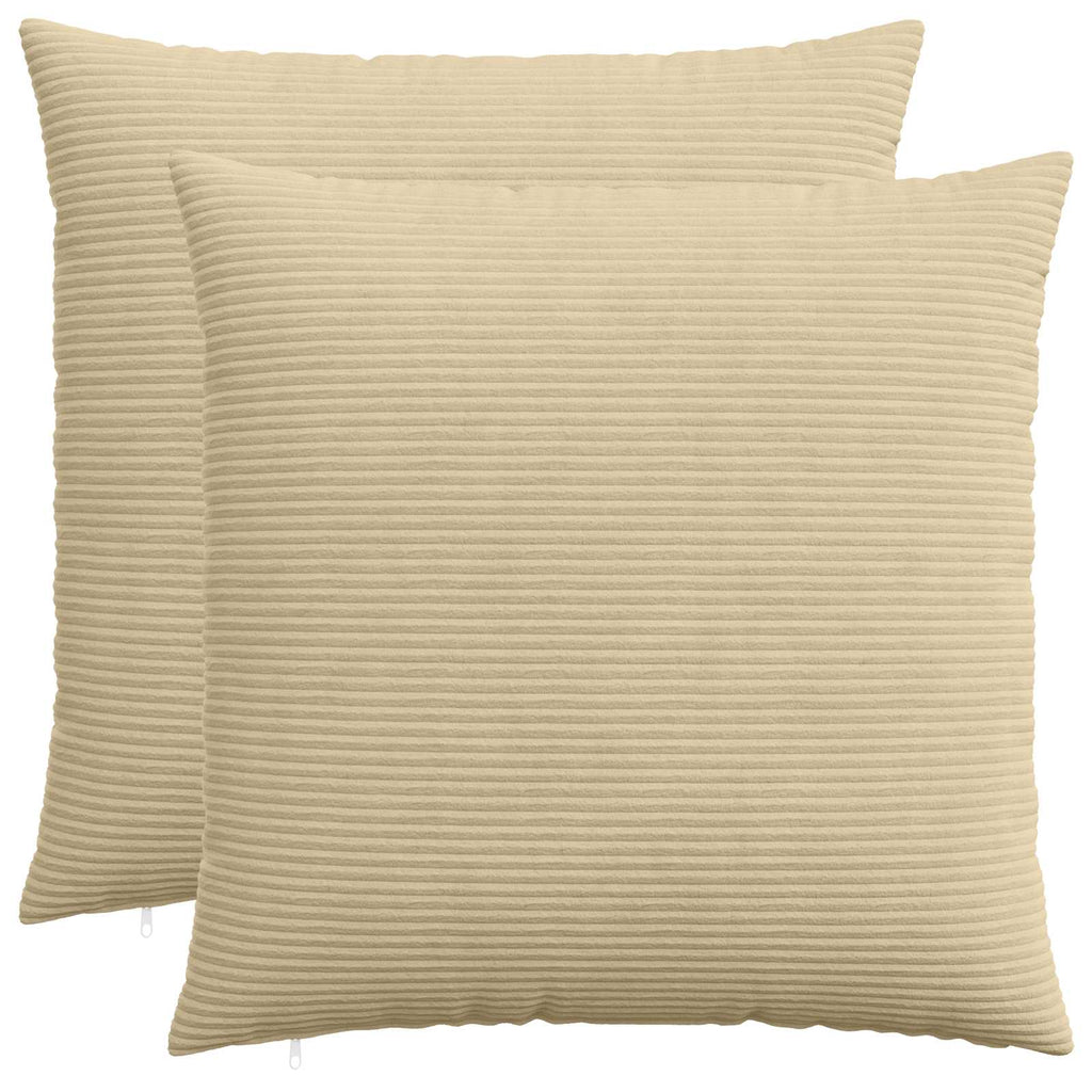 vidaXL Poszewka na poduszkę 2 pcs HEERLEN Zielono-szary 60 x 60 cm
