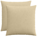 vidaXL Poszewka na poduszkę 2 pcs HEERLEN Zielono-szary 60 x 60 cm