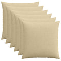 vidaXL Poszewka na poduszkę 6 pcs HEERLEN Zielono-szary 60 x 60 cm