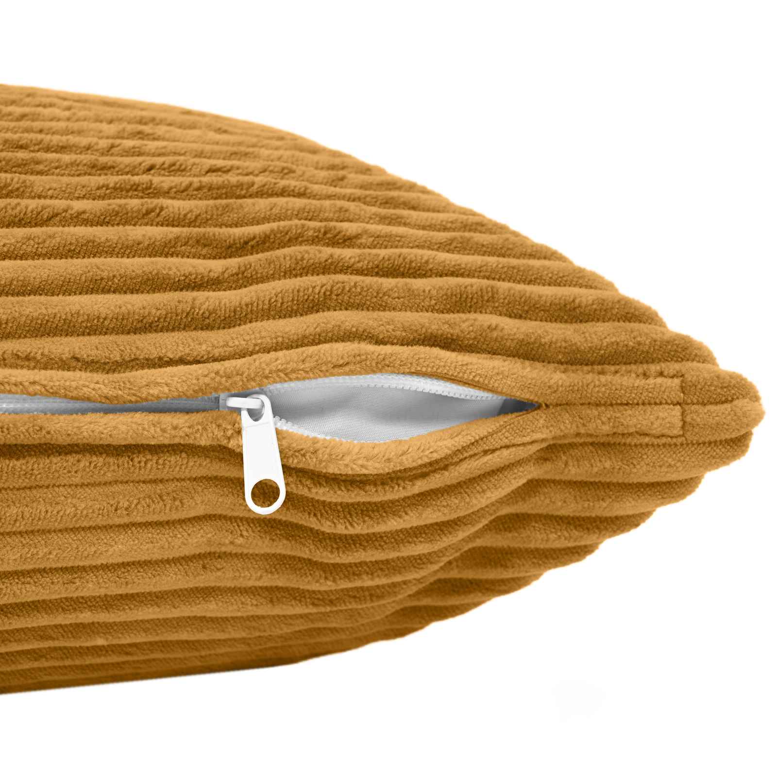 vidaXL Poszewka na poduszkę 2 pcs HEERLEN żółty 60 x 60 cm sztruks