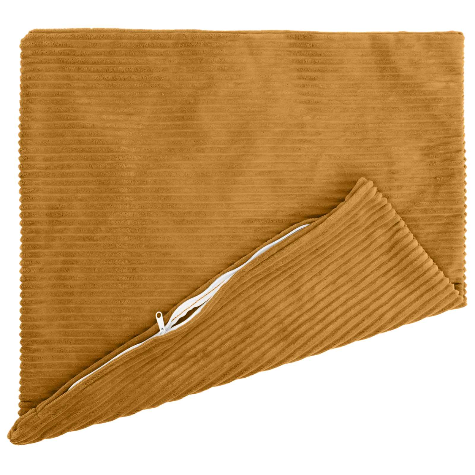 vidaXL Poszewka na poduszkę 2 pcs HEERLEN żółty 60 x 60 cm sztruks