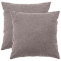 vidaXL Poszewka na poduszkę 2 pcs HEERLEN jasnoszary 60 x 60 cm Bouclé