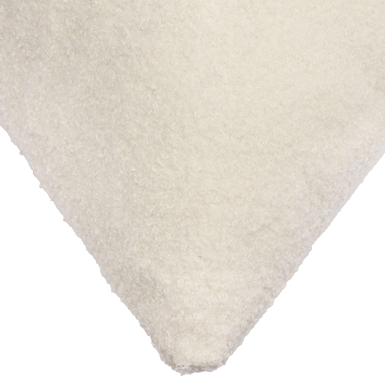 vidaXL Poszewka na poduszkę 2 pcs HEERLEN kremowy 60 x 60 cm Bouclé