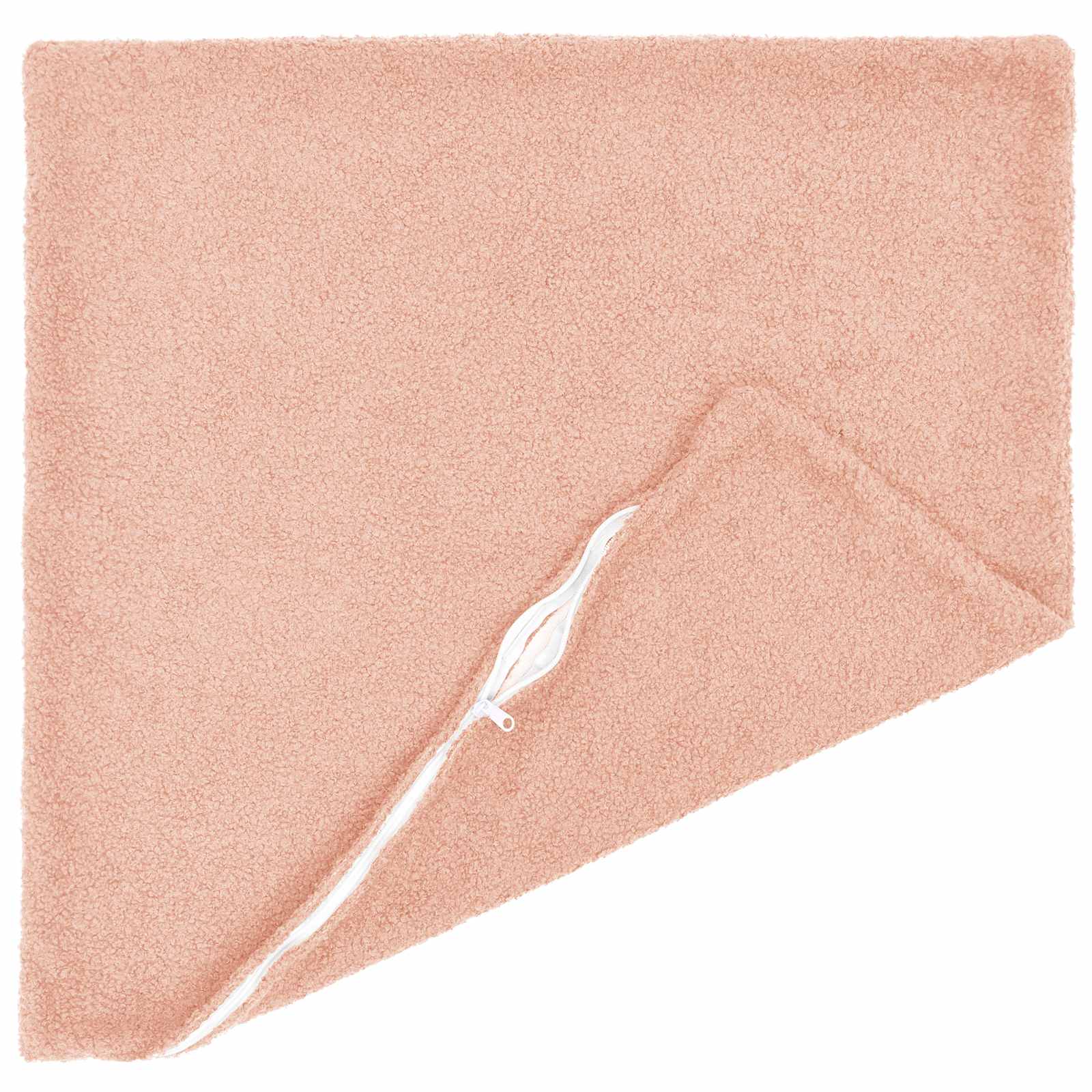 vidaXL Poszewka na poduszkę 2 pcs HEERLEN różowy 60 x 60 cm Bouclé