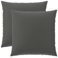 vidaXL Poszewka na poduszkę 2 pcs HEERLEN antracytowy 60 x 60 cm
