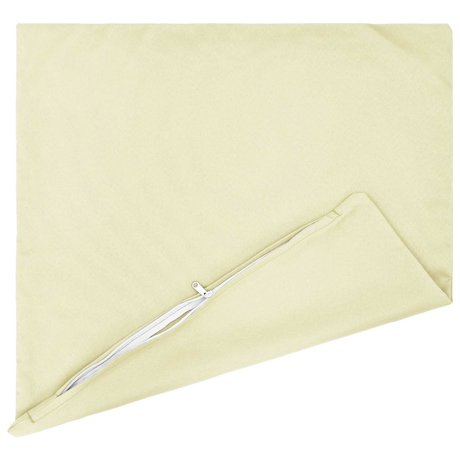 vidaXL Poszewka na poduszkę 6 pcs HEERLEN kremowy 60 x 60 cm Poliester