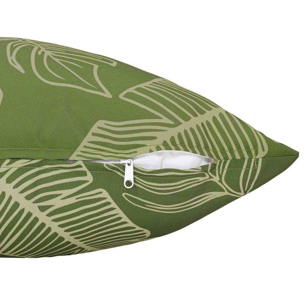 vidaXL Poszewka na poduszkę 6 pcs HEERLEN Wzór liścia 60 x 60 cm