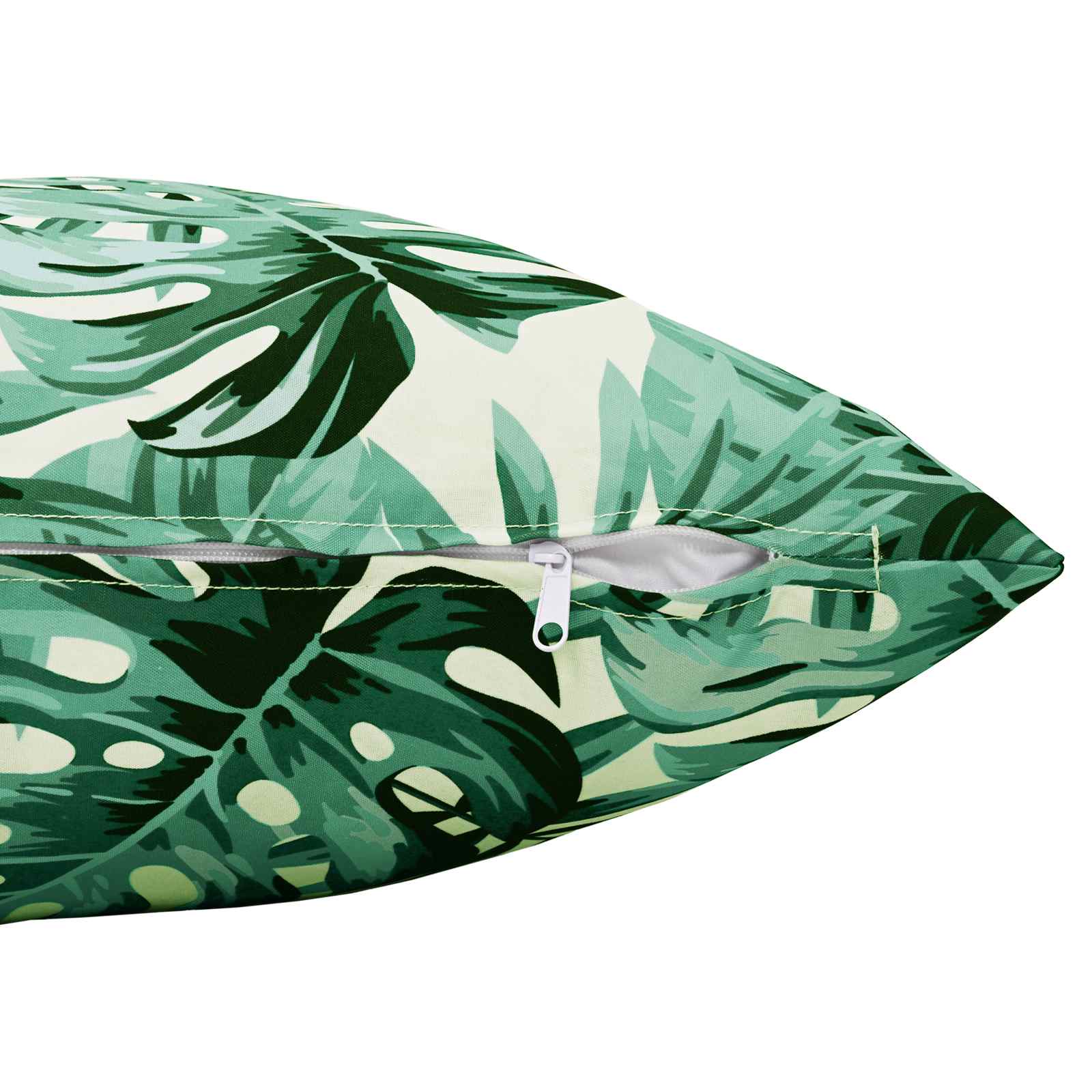 vidaXL Poszewka na poduszkę 2 pcs HEERLEN motyw liści 60 x 60 cm