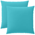 vidaXL Poszewka na poduszkę 2 pcs HEERLEN Turkusowy 60 x 60 cm