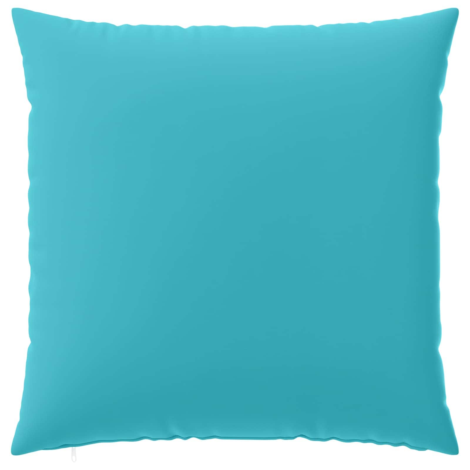 vidaXL Poszewka na poduszkę 2 pcs HEERLEN Turkusowy 60 x 60 cm
