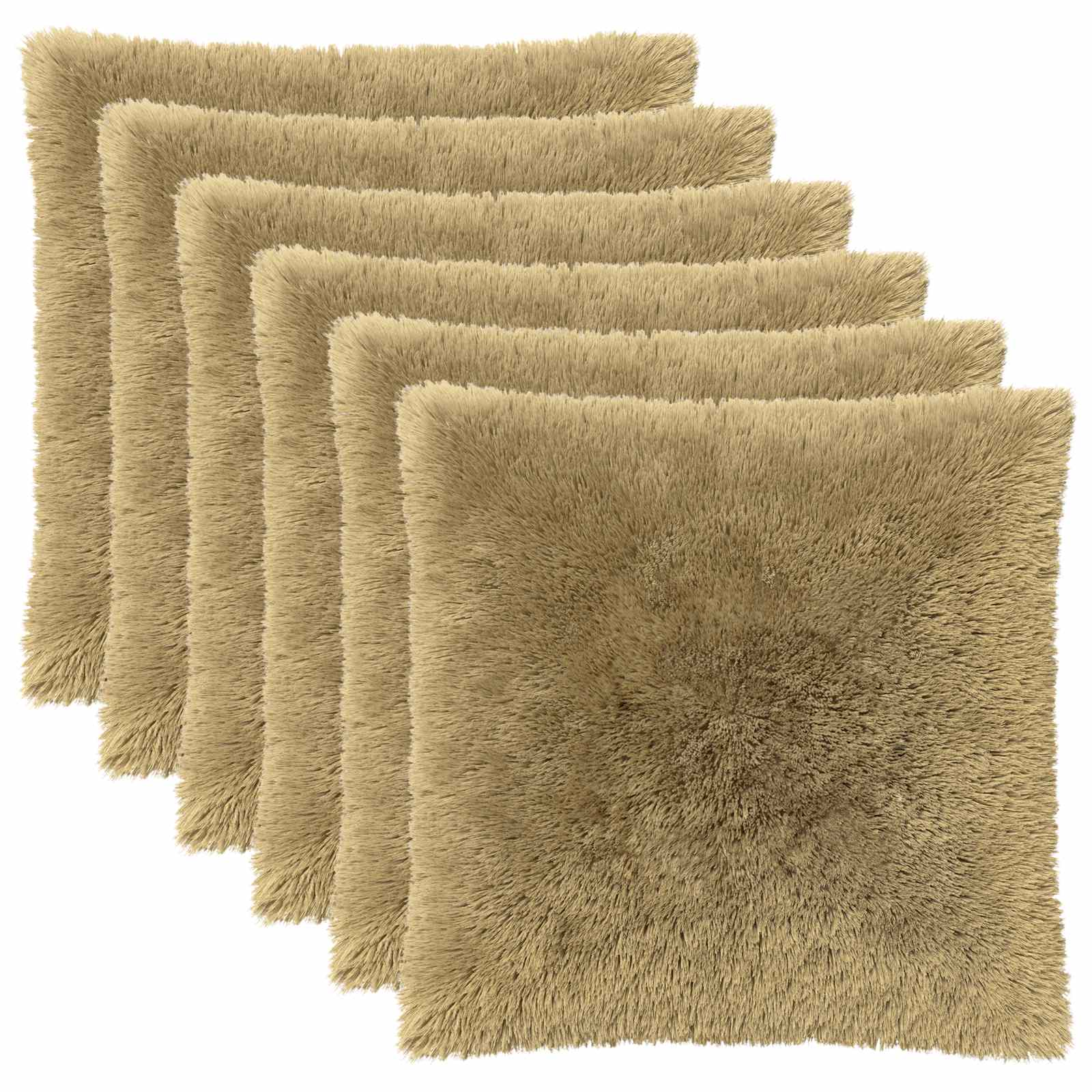 vidaXL Poszewka na poduszkę 6 pcs HEERLEN Jasnozielony 60 x 60 cm