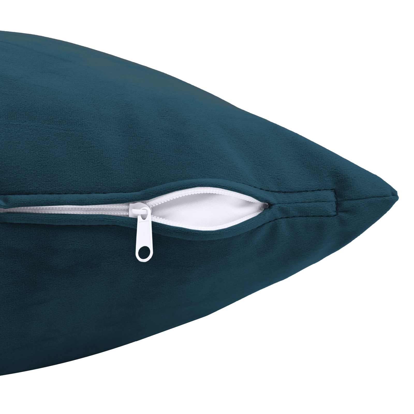 vidaXL Poszewka na poduszkę 6 pcs HEERLEN niebieski 65 x 65 cm Welur