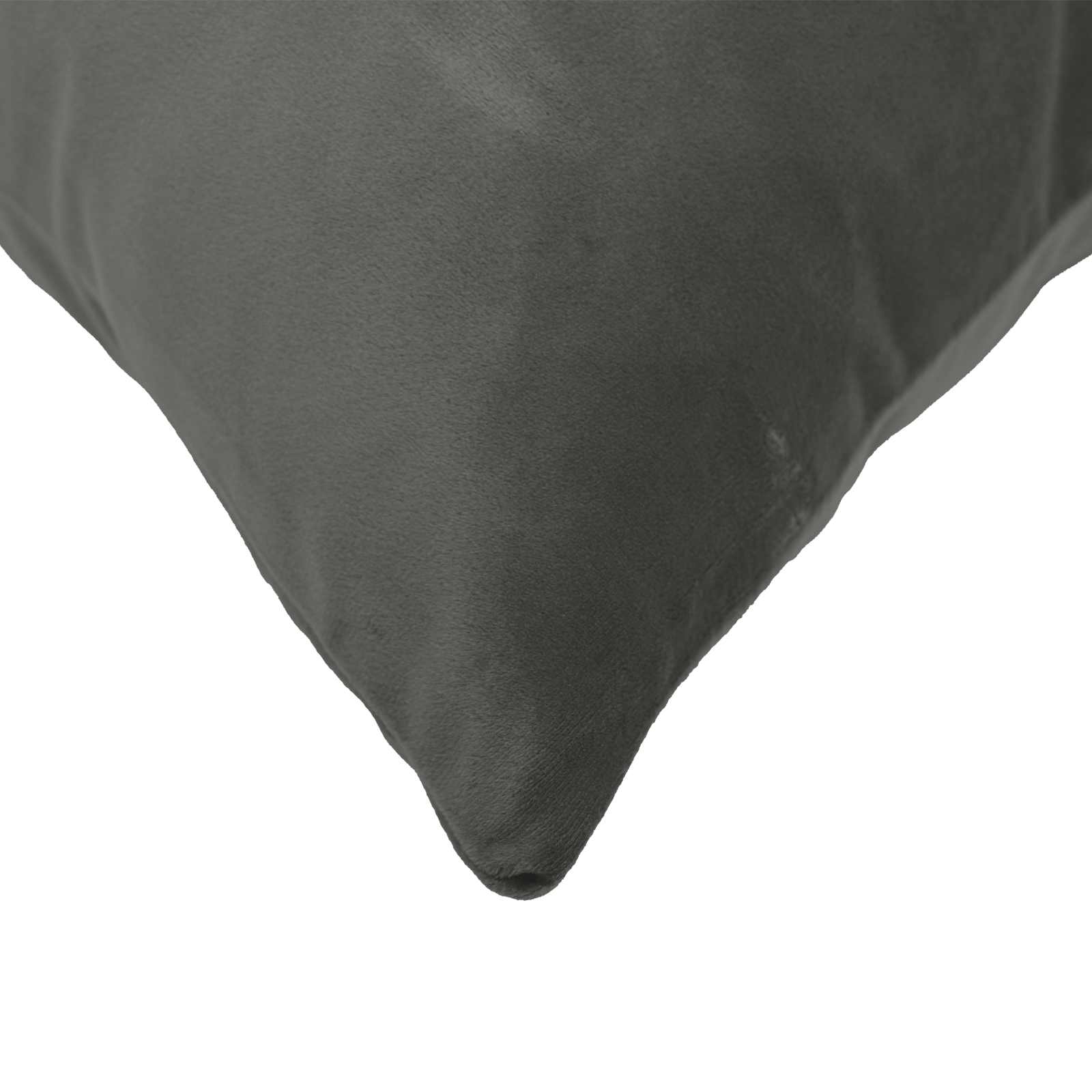 vidaXL Poszewka na poduszkę 2 pcs HEERLEN ciemnoszary 65 x 65 cm Welur