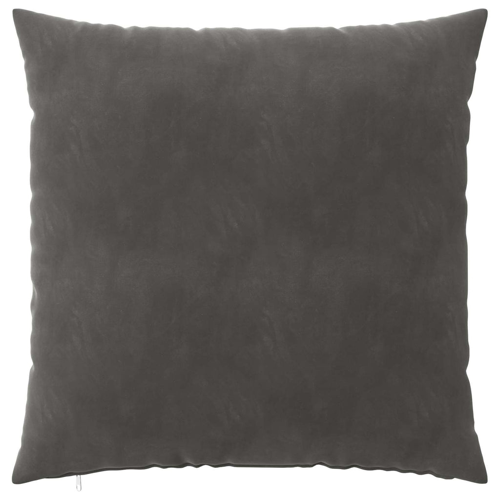 vidaXL Poszewka na poduszkę 2 pcs HEERLEN ciemnoszary 65 x 65 cm Welur