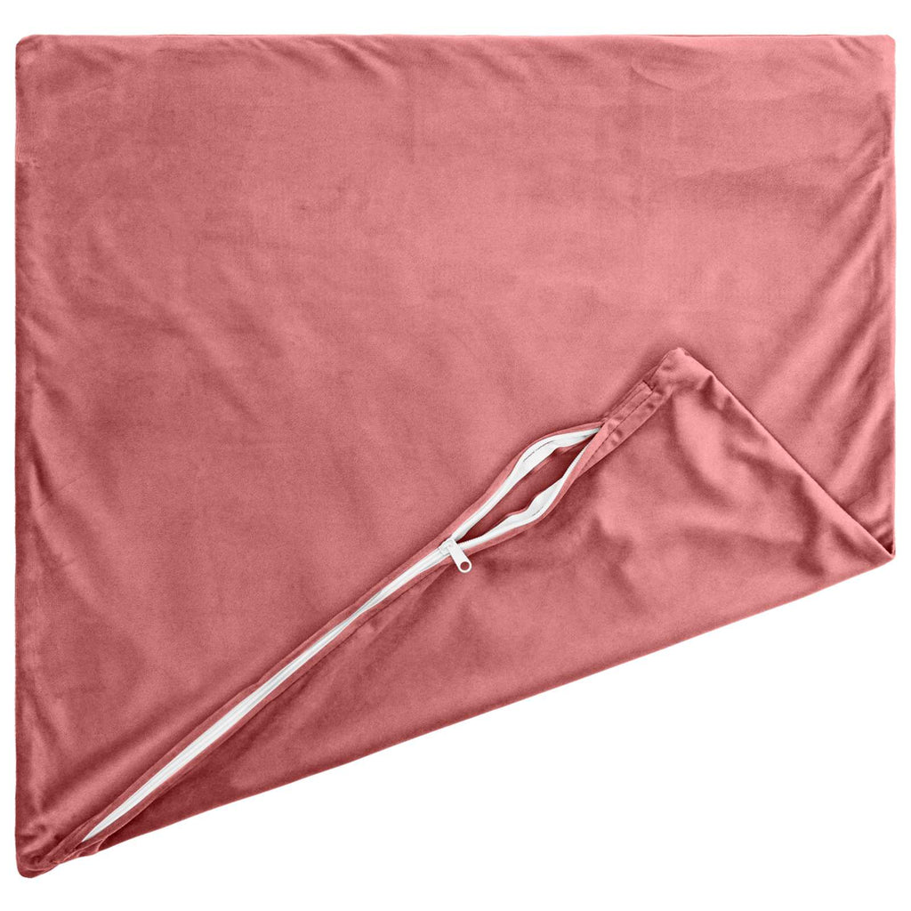 vidaXL Poszewka na poduszkę 2 pcs HEERLEN różowy 65 x 65 cm Welur