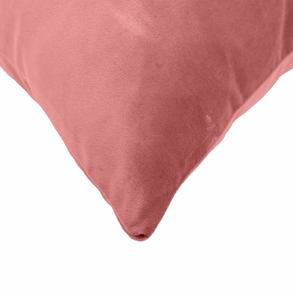 vidaXL Poszewka na poduszkę 6 pcs HEERLEN różowy 65 x 65 cm Welur