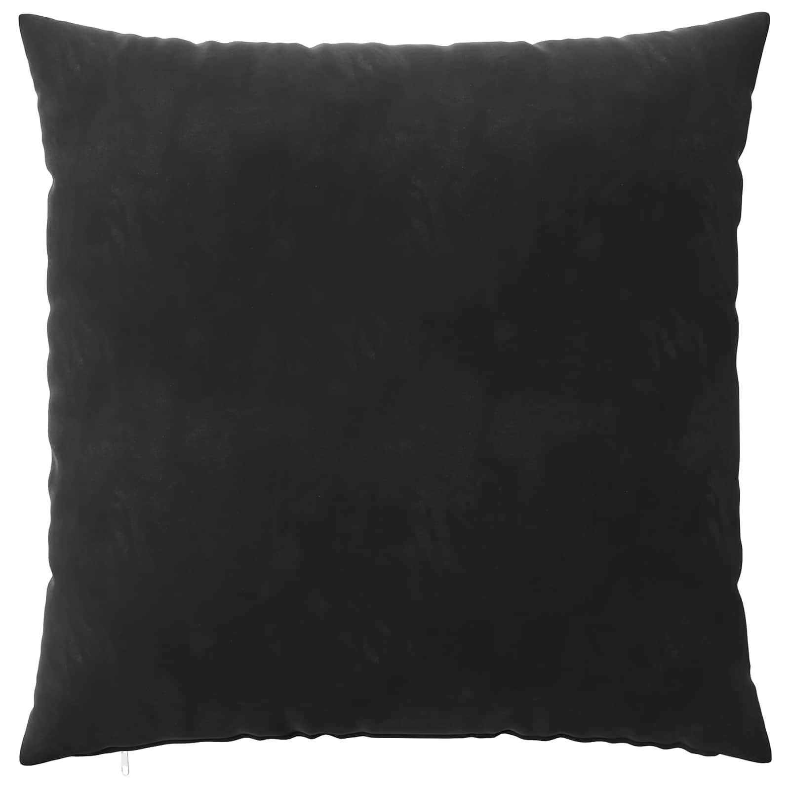 vidaXL Poszewka na poduszkę 6 pcs HEERLEN Czarny 65 x 65 cm Welur