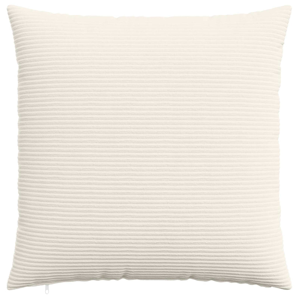 vidaXL Poszewka na poduszkę 6 pcs HEERLEN kremowy 65 x 65 cm sztruks