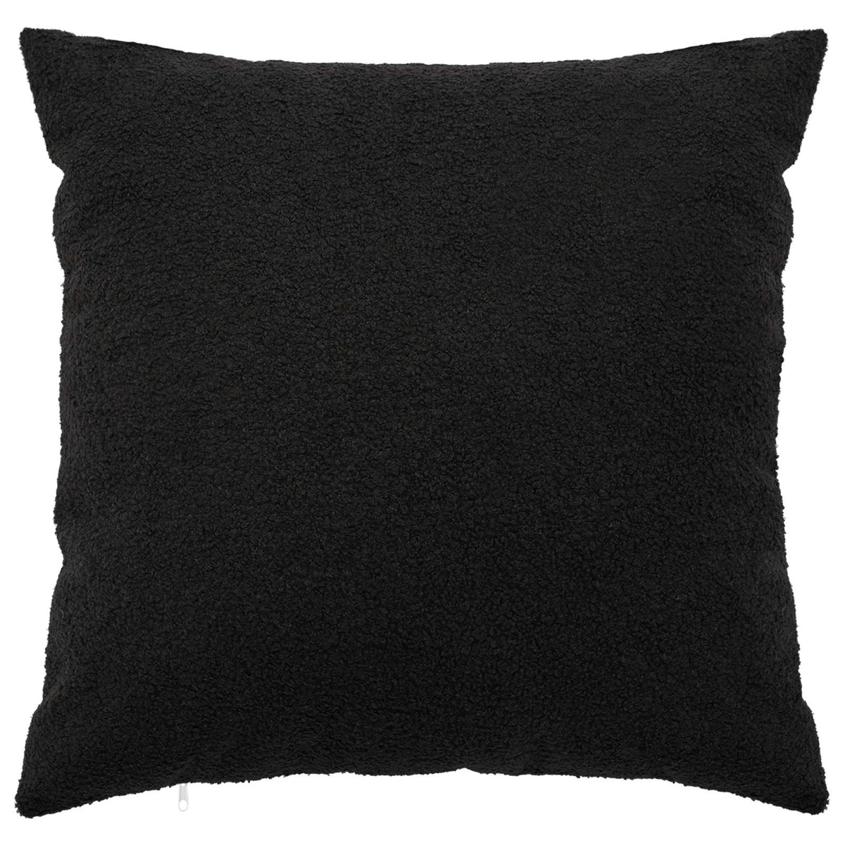 vidaXL Poszewka na poduszkę 6 pcs HEERLEN Czarny 65 x 65 cm Bouclé