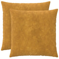 vidaXL Poszewka na poduszkę 2 pcs HEERLEN żółty 65 x 65 cm