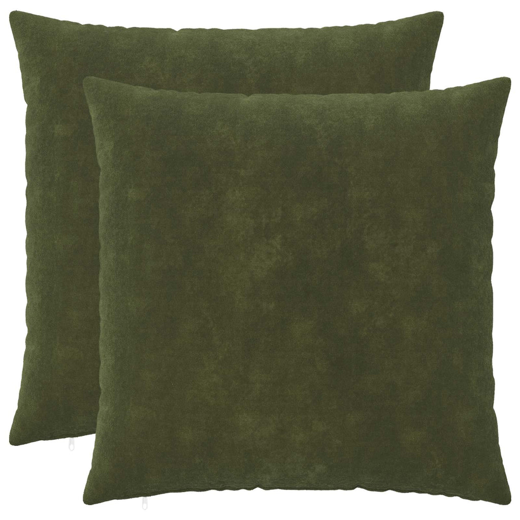 vidaXL Poszewka na poduszkę 2 pcs HEERLEN zielony 65 x 65 cm